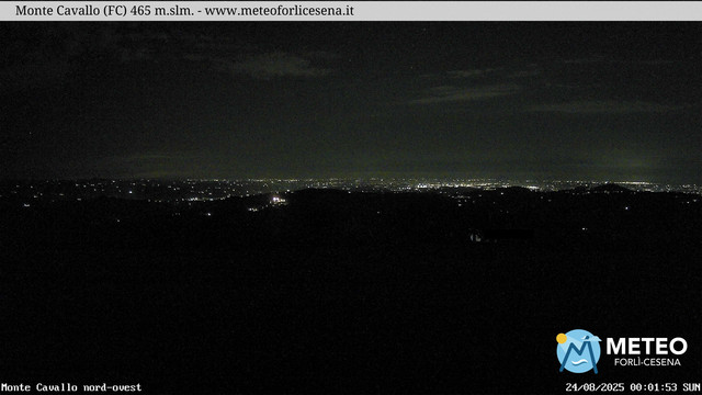 time-lapse frame, Monte Cavallo Nord webcam