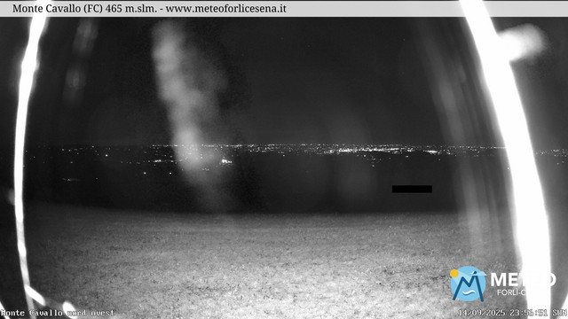 time-lapse frame, Monte Cavallo Nord webcam