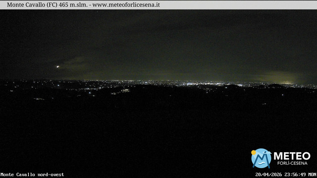time-lapse frame, Monte Cavallo Nord webcam