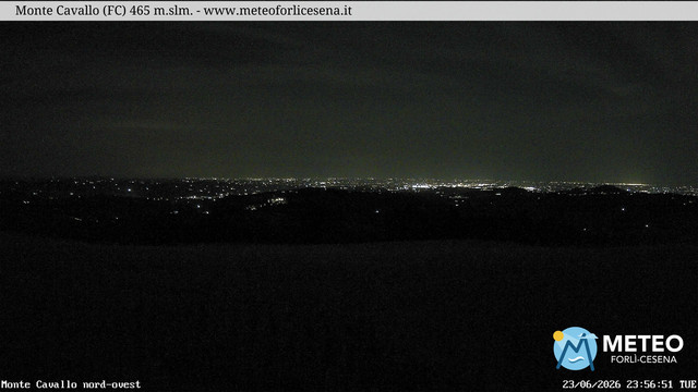 time-lapse frame, Monte Cavallo Nord webcam