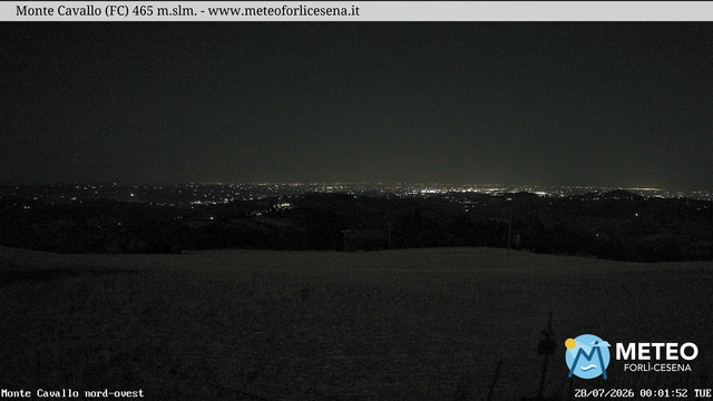 time-lapse frame, Monte Cavallo Nord webcam