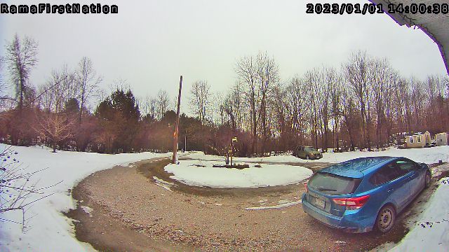 time-lapse frame, 2023 webcam