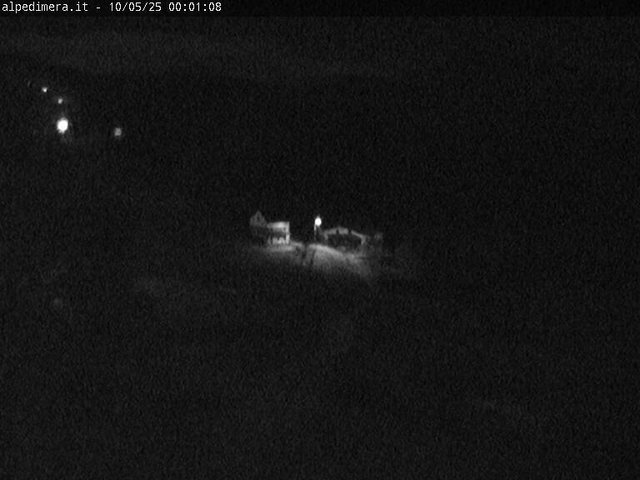 time-lapse frame, Alpe di Mera - Arrivo pista Baita e campo scuola webcam