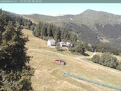 view from Alpe di Mera - Arrivo pista Baita e campo scuola on 2025-07-01