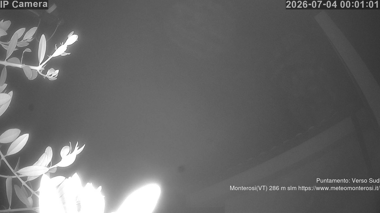 time-lapse frame, Monterosi  webcam