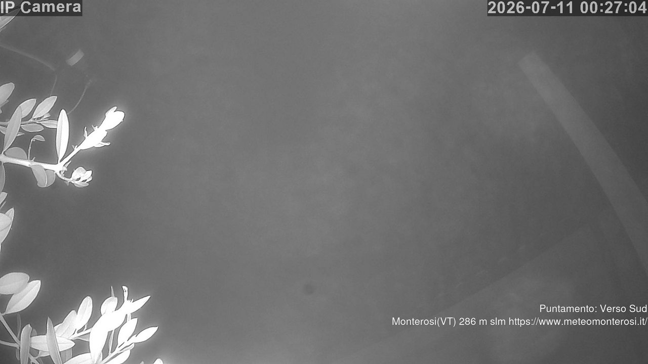 time-lapse frame, Monterosi  webcam