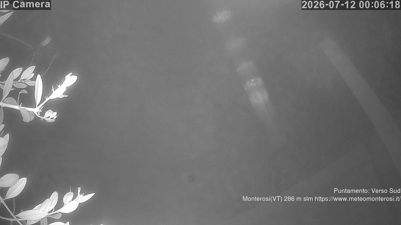time-lapse frame, Monterosi  webcam