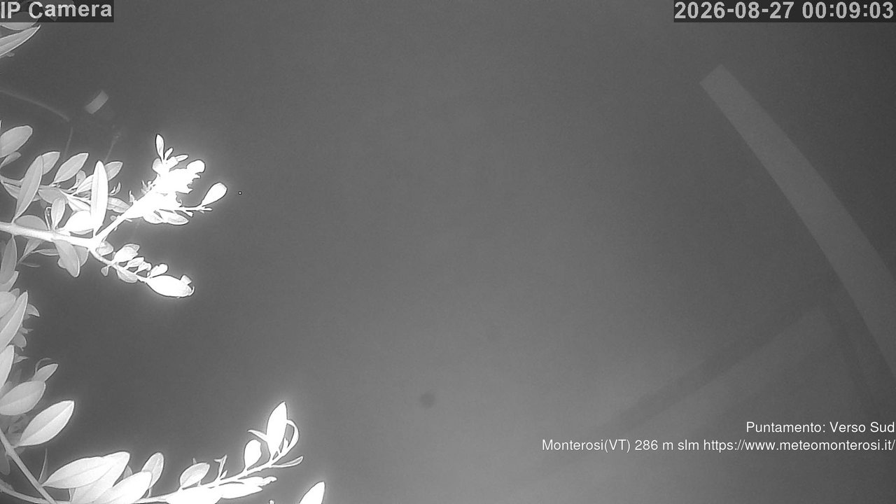 time-lapse frame, Monterosi  webcam