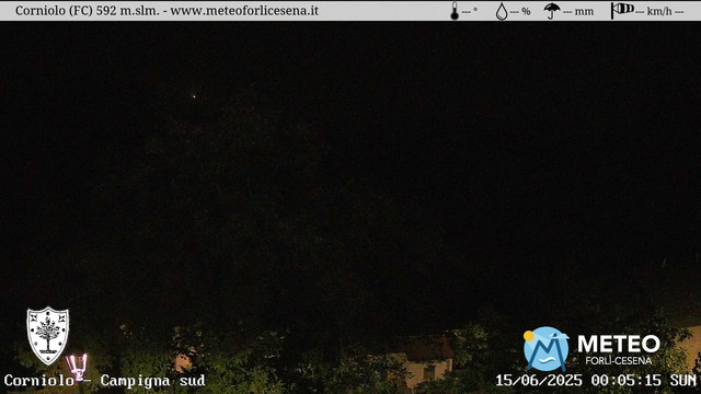 time-lapse frame, Corniolo webcam