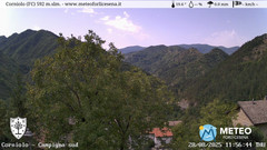 view from Corniolo on 2025-08-28