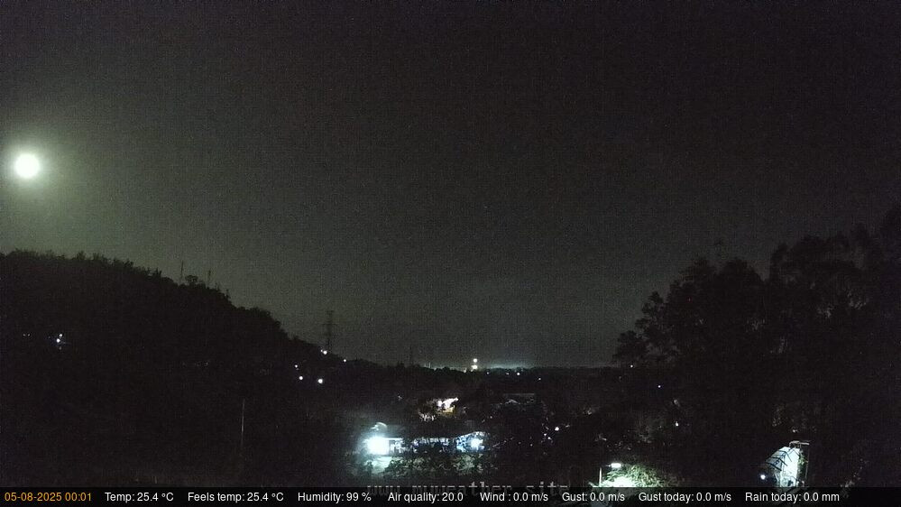 time-lapse frame, Bauang Weathercam webcam