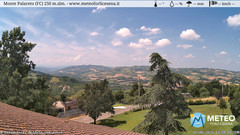 view from Monte Palareto on 2025-06-22