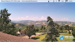 view from Monte Palareto on 2025-07-03