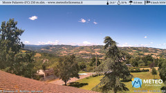 view from Monte Palareto on 2025-07-08