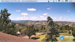 view from Monte Palareto on 2025-07-14