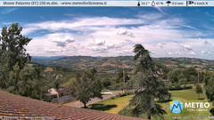 view from Monte Palareto on 2025-08-04