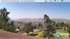 view from Monte Palareto on 2025-08-12