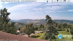 view from Monte Palareto on 2025-08-14