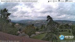 view from Monte Palareto on 2025-08-24