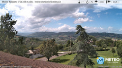 view from Monte Palareto on 2025-08-29
