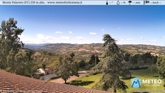 view from Monte Palareto on 2025-08-31