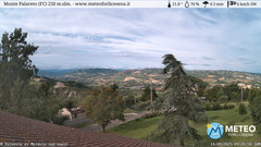view from Monte Palareto on 2025-09-14