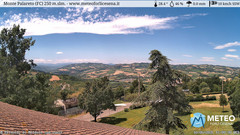 view from Monte Palareto on 2026-06-10