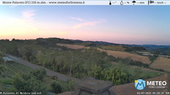 view from Monte Palareto SE on 2025-07-01