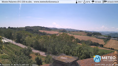 view from Monte Palareto SE on 2025-07-03