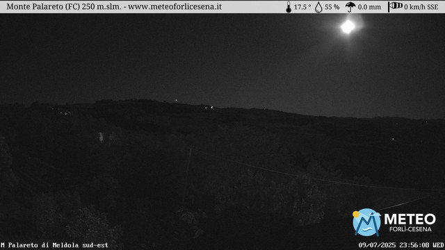 time-lapse frame, Monte Palareto SE webcam