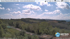 view from Monte Palareto SE on 2025-08-23