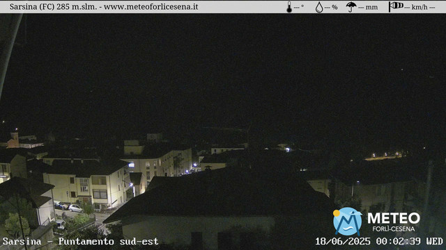 time-lapse frame, Sarsina webcam