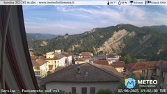 view from Sarsina on 2025-08-11