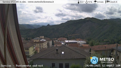 view from Sarsina on 2025-08-24