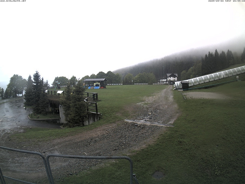 time-lapse frame, Bielmonte piste versante sud webcam