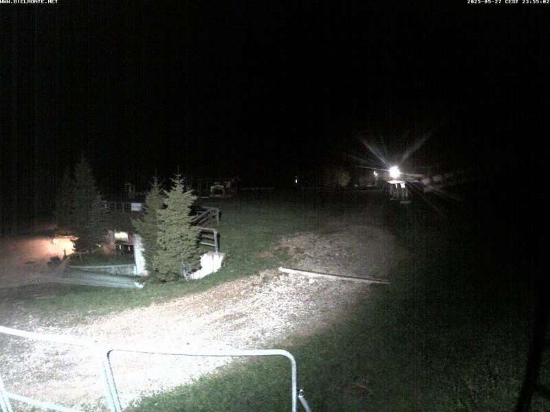 time-lapse frame, Bielmonte piste versante sud webcam