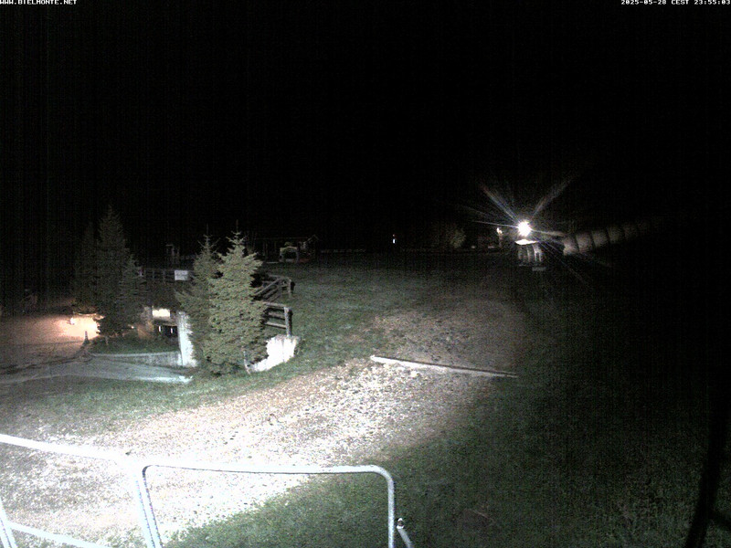 time-lapse frame, Bielmonte piste versante sud webcam