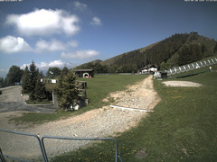 view from Bielmonte piste versante sud on 2025-05-30