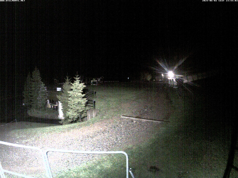 time-lapse frame, Bielmonte piste versante sud webcam