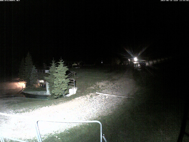 time-lapse frame, Bielmonte piste versante sud webcam
