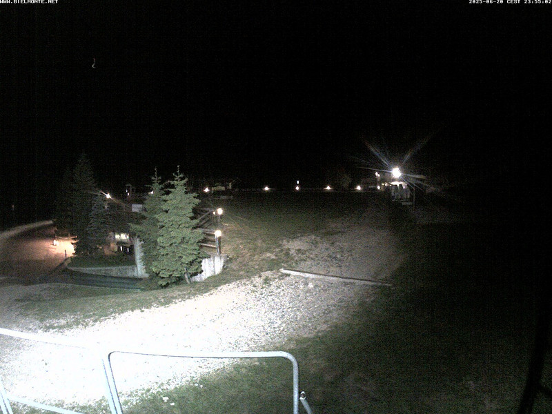 time-lapse frame, Bielmonte piste versante sud webcam