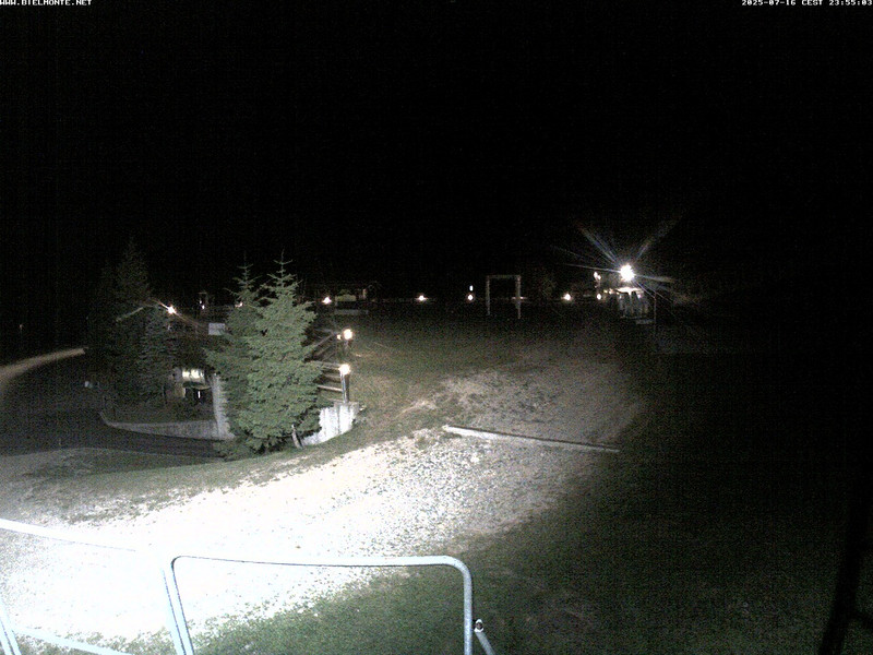 time-lapse frame, Bielmonte piste versante sud webcam