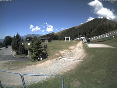 view from Bielmonte piste versante sud on 2025-07-17