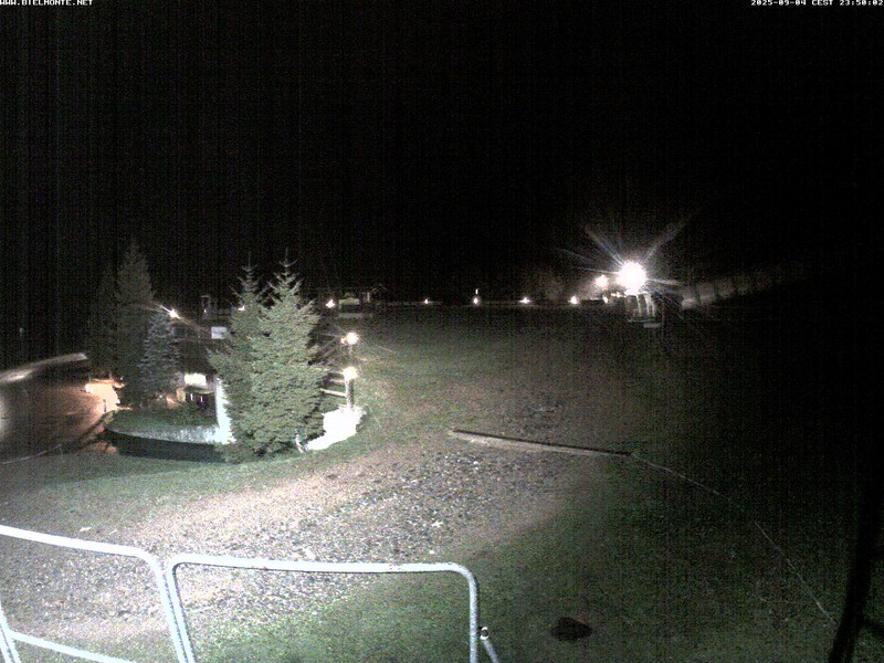 time-lapse frame, Bielmonte piste versante sud webcam