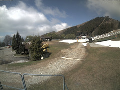 view from Bielmonte piste versante sud on 2026-04-23