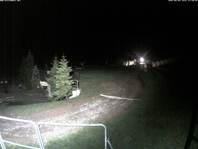 time-lapse frame, Bielmonte piste versante sud webcam