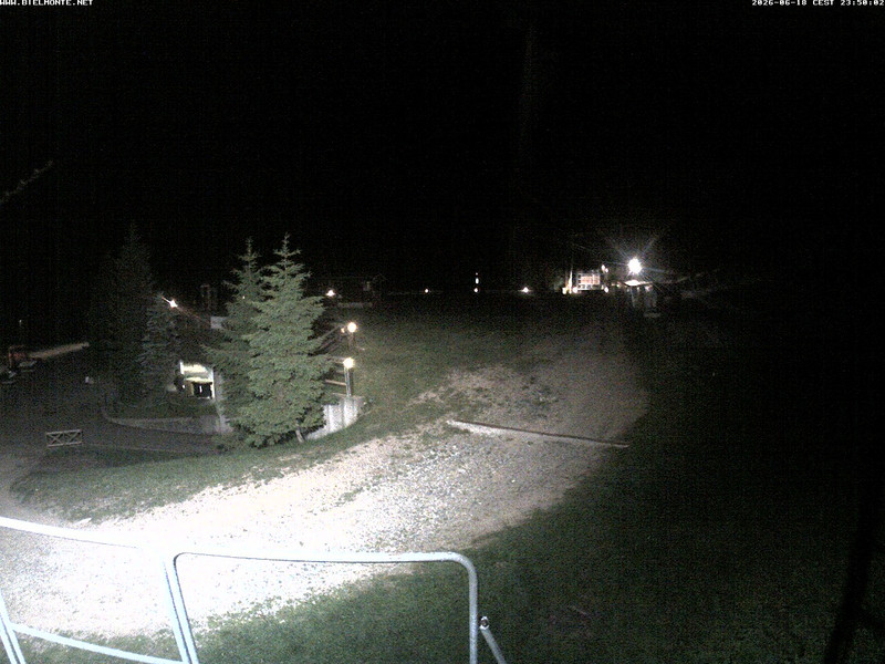 time-lapse frame, Bielmonte piste versante sud webcam