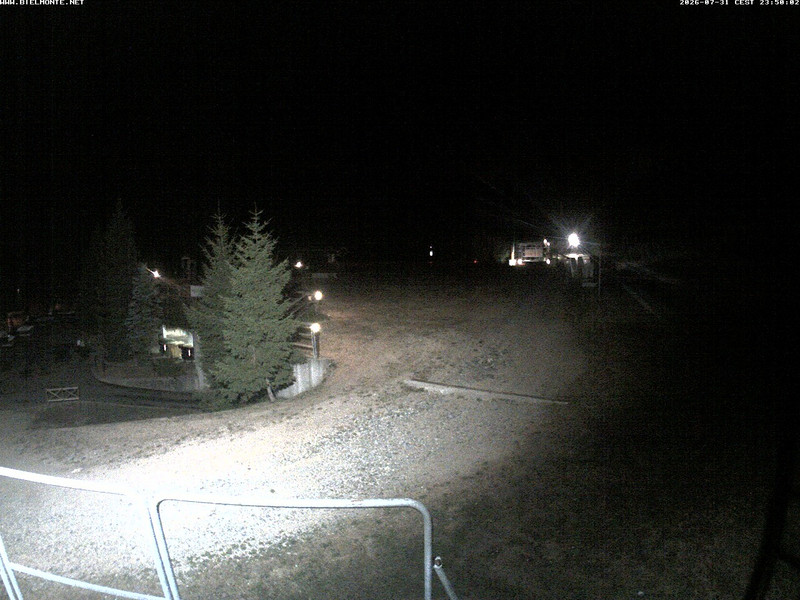 time-lapse frame, Bielmonte piste versante sud webcam