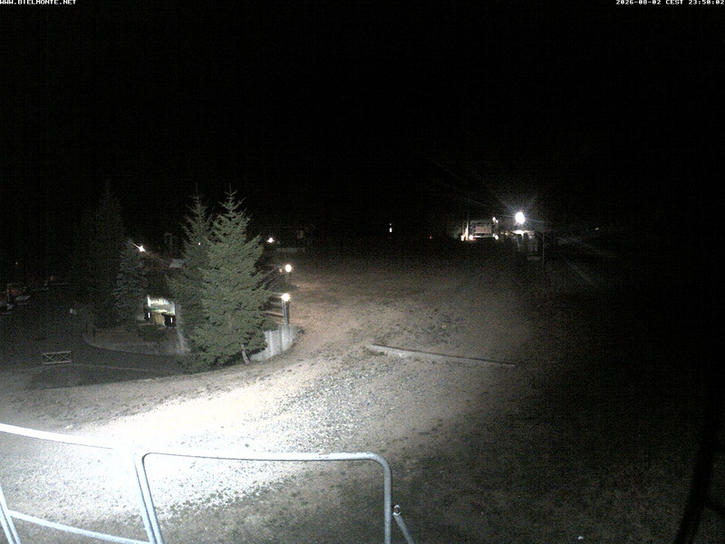 time-lapse frame, Bielmonte piste versante sud webcam
