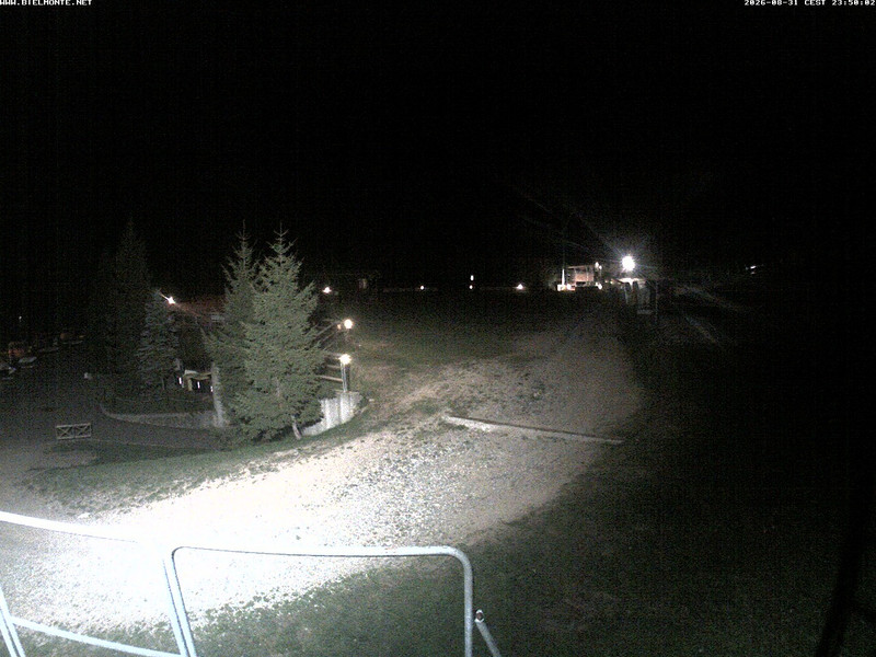 time-lapse frame, Bielmonte piste versante sud webcam